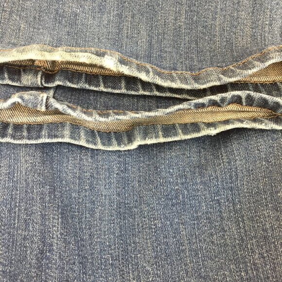 Calvin Klein Straight Leg Mid Rise Denim Jeans - Picture 8 of 12